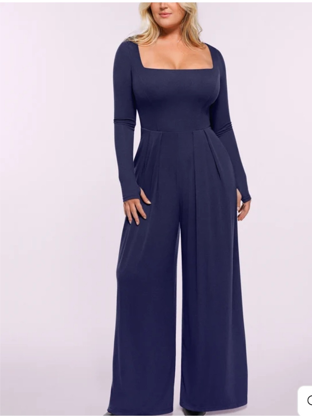 Nwot Unworn , shapellx AirSlim® Square Neckline Built-In Shaping Jumpsuit